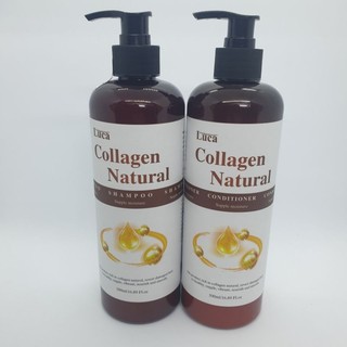 Gội Xả phục hồi dưỡng ẩm Natural Collagen Luca 120ml - 500ml - 800ml