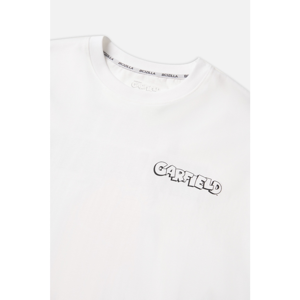 Ảnh Áo Thun BOO Unisex Oversized In Hình Mèo Garfield I Hate Mondays 2