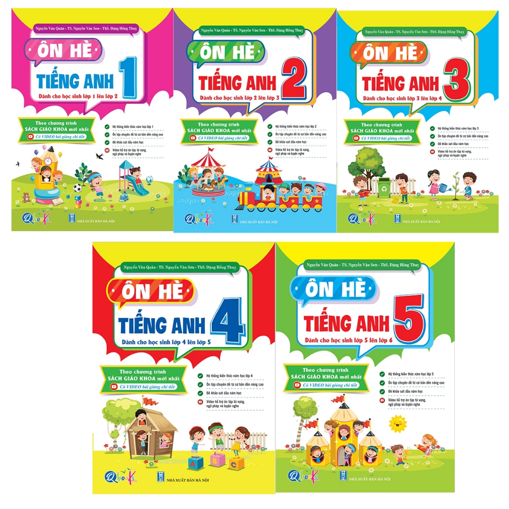 Ảnh Sách - Trọn Bộ Ôn Hè Lớp 1,2,3,4,5 1