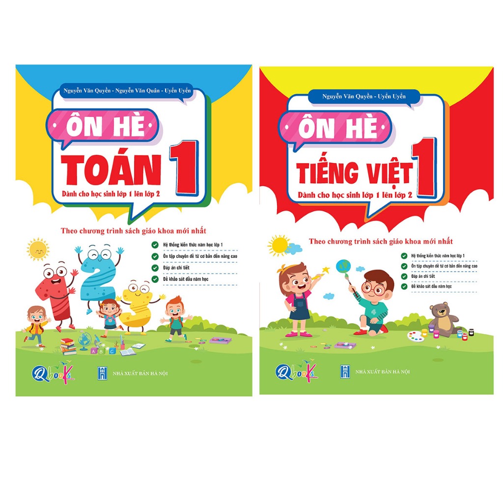 Ảnh Sách - Trọn Bộ Ôn Hè Lớp 1,2,3,4,5 2
