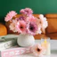 Bình Hoa Gốm Sứ Bát Tràng Dáng Lu Bia Bầu Tròn Màu Pastel Lọ Căm Hoa Decor Để Bàn GomDecorTSC
