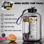Bình Nước Thể Thao Có Tay Cầm phong cách trẻ trung bằng nhựa chịu dung tích 1,7l-2,7L dùng cho dân tập gym