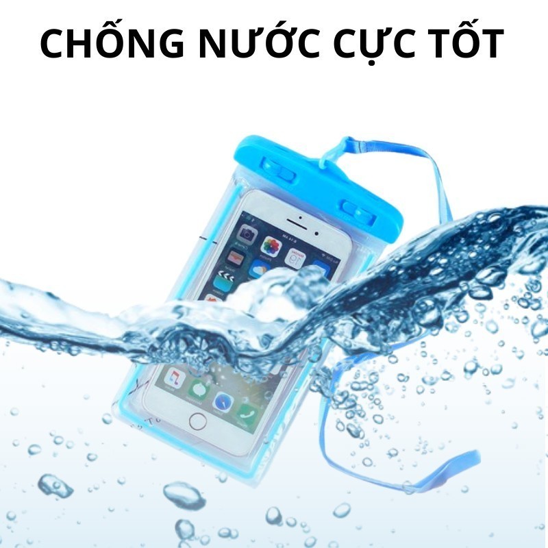 Túi đựng điện thoại chống nước có phao KOLEAD P84 dùng khi đi bơi, đi mưa, dùng được cho tất cả các dòng điện thoại