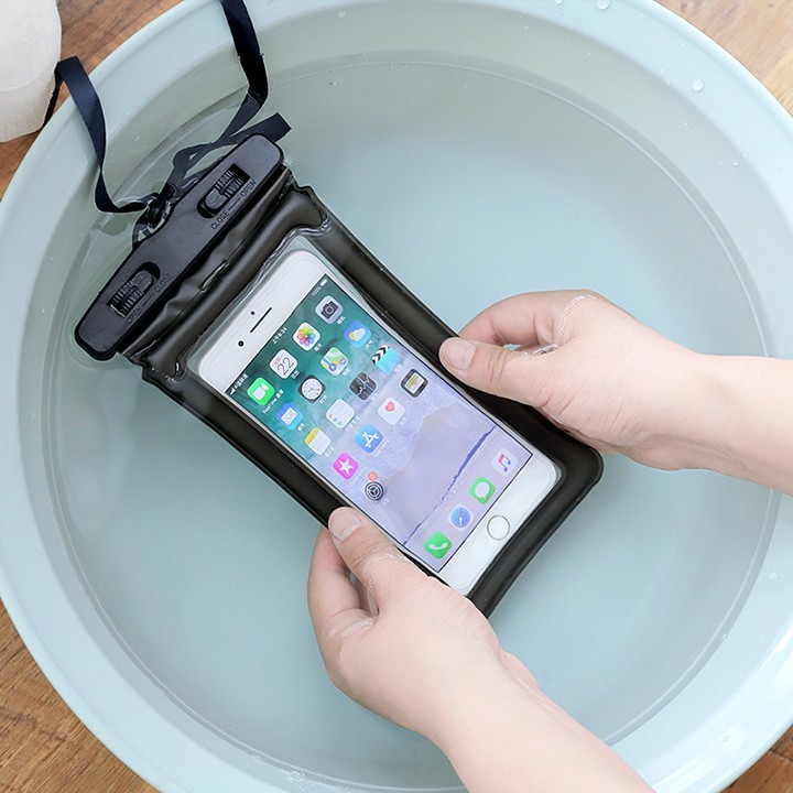 Túi đựng điện thoại chống nước có phao KOLEAD P84 dùng khi đi bơi, đi mưa, dùng được cho tất cả các dòng điện thoại