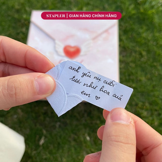 Phong bì thư mini trang trí cho Hộp thư Tình Yêu Cupid Love Box, Phụ kiện dễ thương Handmade Scrapbook cho sổ tay