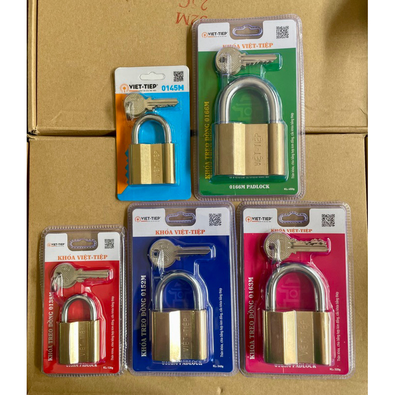 (Chính Hãng) Khóa Việt Tiệp Thau Chìa Các Loại 0138M - 0145M - 0153M ...