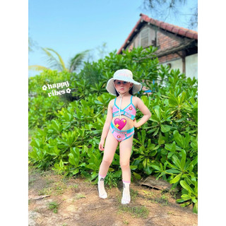 Bộ bé gái,Sét bikini badblood cho bé 10 đến 30kg