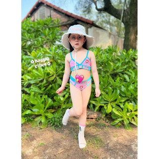 Bộ bé gái,Sét bikini badblood cho bé 10 đến 30kg