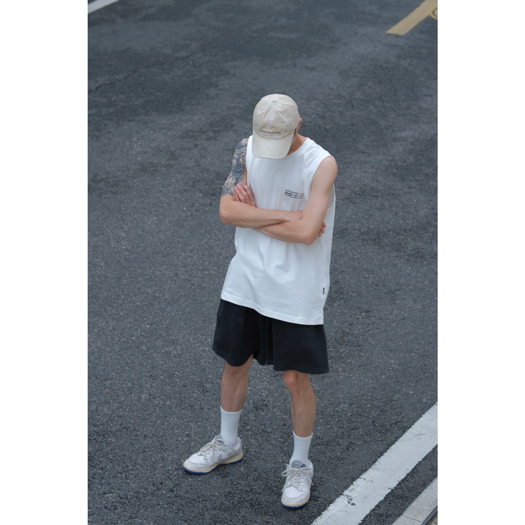 Áo Ba Lỗ Thể Thao Tank Top 888 REDLABEL, Áo Ba Lỗ Sát Nách Họa Tiết 888 Unisex Cotton Cá Tính TT4