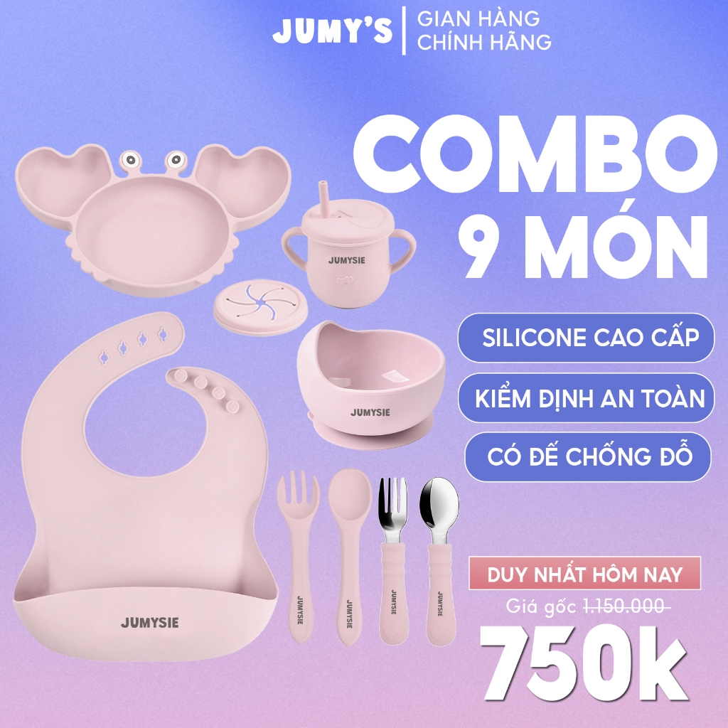 set ăn dặm 9 món nhà jumysie