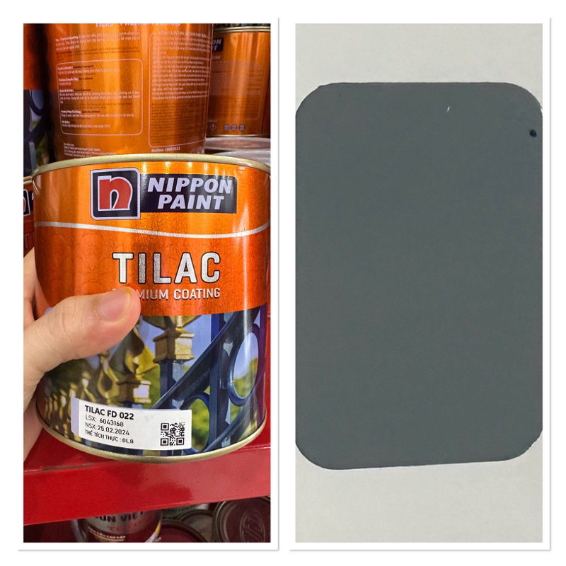 Sơn Dầu Tilac 800ml M 3kg Lchinh hẫng cty dành cho Gỗ và sắt nhôm ...