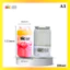 150 Lon Nhựa SSC 355ml Kèm Nắp Nhôm Đựng Trà Trái Cây, Cafe, Kompucha