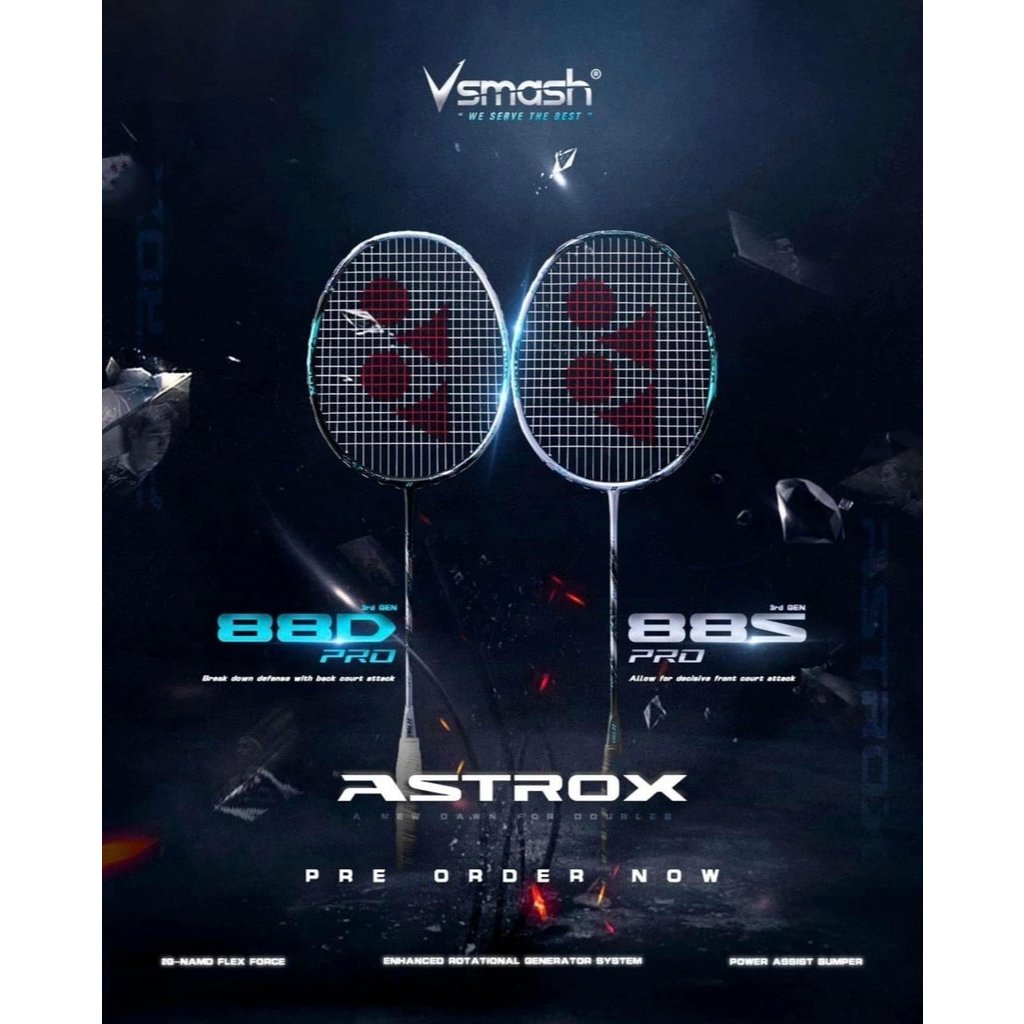 Product image 1 Vợt cầu lông Astrox 88D Pro 2024 new chất liệu carbon.căng sẵn cước 11kg(tối đa 12.5kg), tặng cuốn cán+bao vợt sport 1