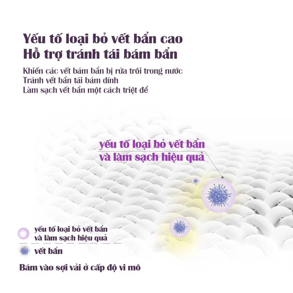Ảnh Nước Giặt Joykity Hương Lavender túi 2L Dịu Nhẹ An Toàn Cho Da / Hỗ Trợ Làm Sạch Vết Bẩn 3
