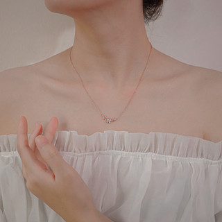 Dây chuyền nữ LAMY Plum Flower Necklace Rose Gold 6396