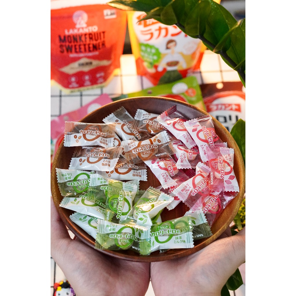 Ảnh Kẹo Lakanto Không Calo Chiết Xuất La Hán Quả, 3 Hương Vị, Không tăng đường huyết, Không gây sâu răng - 60g 4