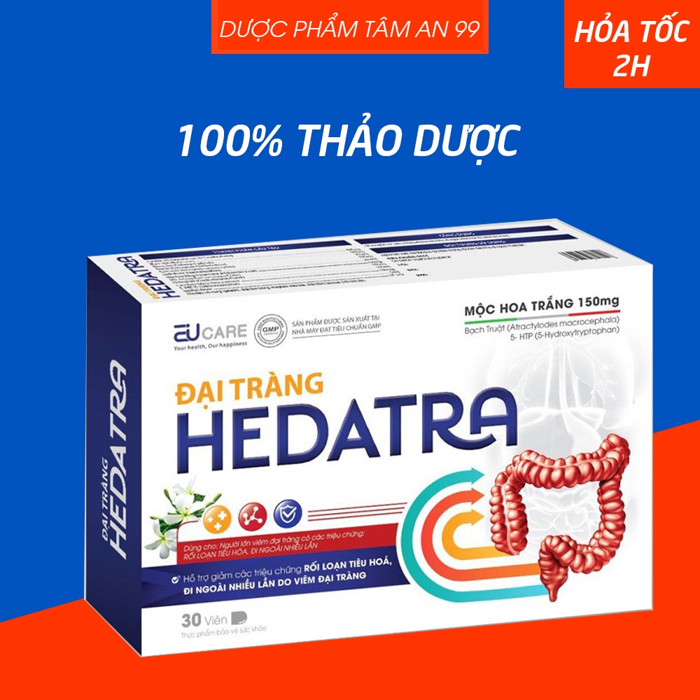 Đại Tràng Hedatra EUCARE giảm viêm đại tràng, rối loạn tiêu hóa, đi ...