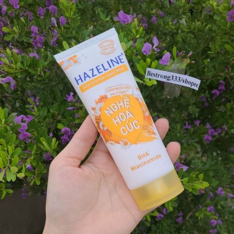 Sữa Rửa Mặt Ngừa Mụn Hazeline Nghệ Hoa Cúc 100g | Shopee Việt Nam
