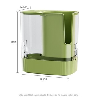 Khay Dao Đa Năng Dao Giá Đỡ Thìa Nhựa Nĩa Đũa Giá Để Đồ Sắp Xếp-1415