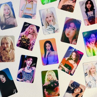 Card Wi.nt.er A.es.pa Vibe Kpop Fandmade Hộp Bo Góc 50 Tấm Lomo Hologram Timo QT47