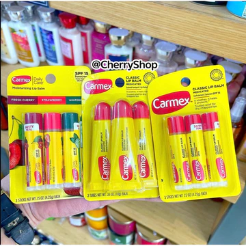 Son dưỡng làm mềm khô nứt môi Carmex Classic Lip Balm Medicated (7,5g)