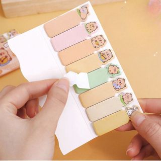 Đồ Dùng Học Tập Capybara Giấy Note Ghi Chú Nhớ Đánh Dấu Trang Cute Timo VPK47
