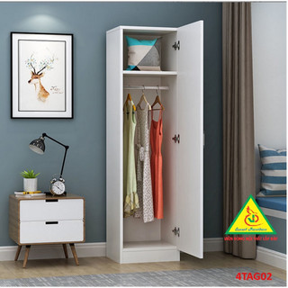 Tủ quần áo mini gỗ MDF 4TAG02 - VĐ Smart Furrniture NỘI THẤT LẮP RÁP VIENDONGADV