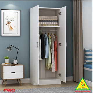 Tủ quần áo mini gỗ MDF 4TAG02 - VĐ Smart Furrniture NỘI THẤT LẮP RÁP VIENDONGADV