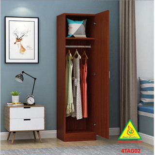 Tủ quần áo mini gỗ MDF 4TAG02 - VĐ Smart Furrniture NỘI THẤT LẮP RÁP VIENDONGADV