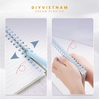 [MUA 10 SẢN PHẨM TẶNG GIẤY MÀU B5]CÒNG RỜI NHỰA NHIỀU LỖ