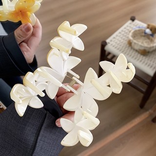 Kẹp Tóc Hoa Sứ Dễ Thương Kẹp Tóc Hoa Ba Bông Kẹp Tóc