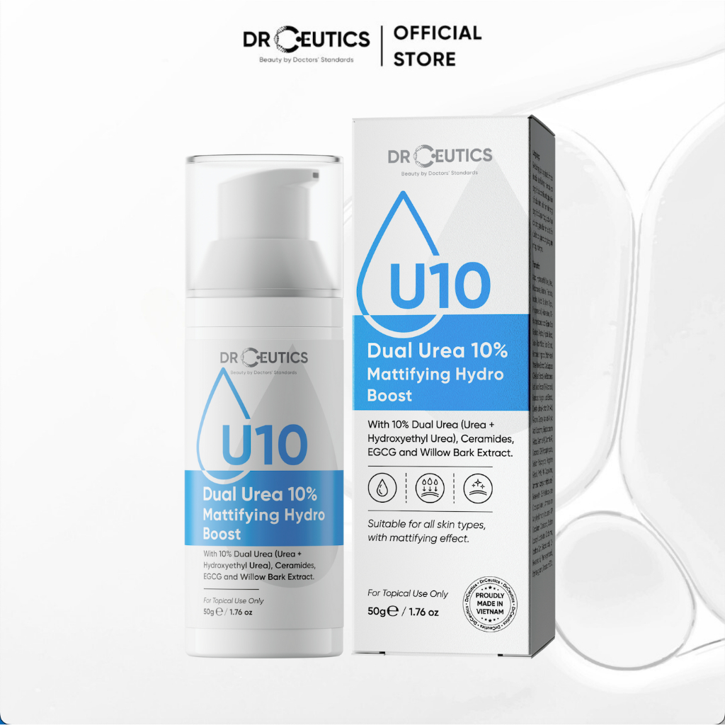 Ảnh DRCEUTICS Gel Dưỡng Ẩm Kiềm Dầu Và Phục Hồi Da Dual Urea 10% Mattifying Hydro Boost (50g) 1