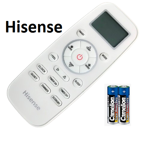 Điều khiển điều Hòa máy lạnh Hisense DG11L1-03 DG11L1-01 DG11L1-04 hàng mới 100% - Tặng kèm pin !