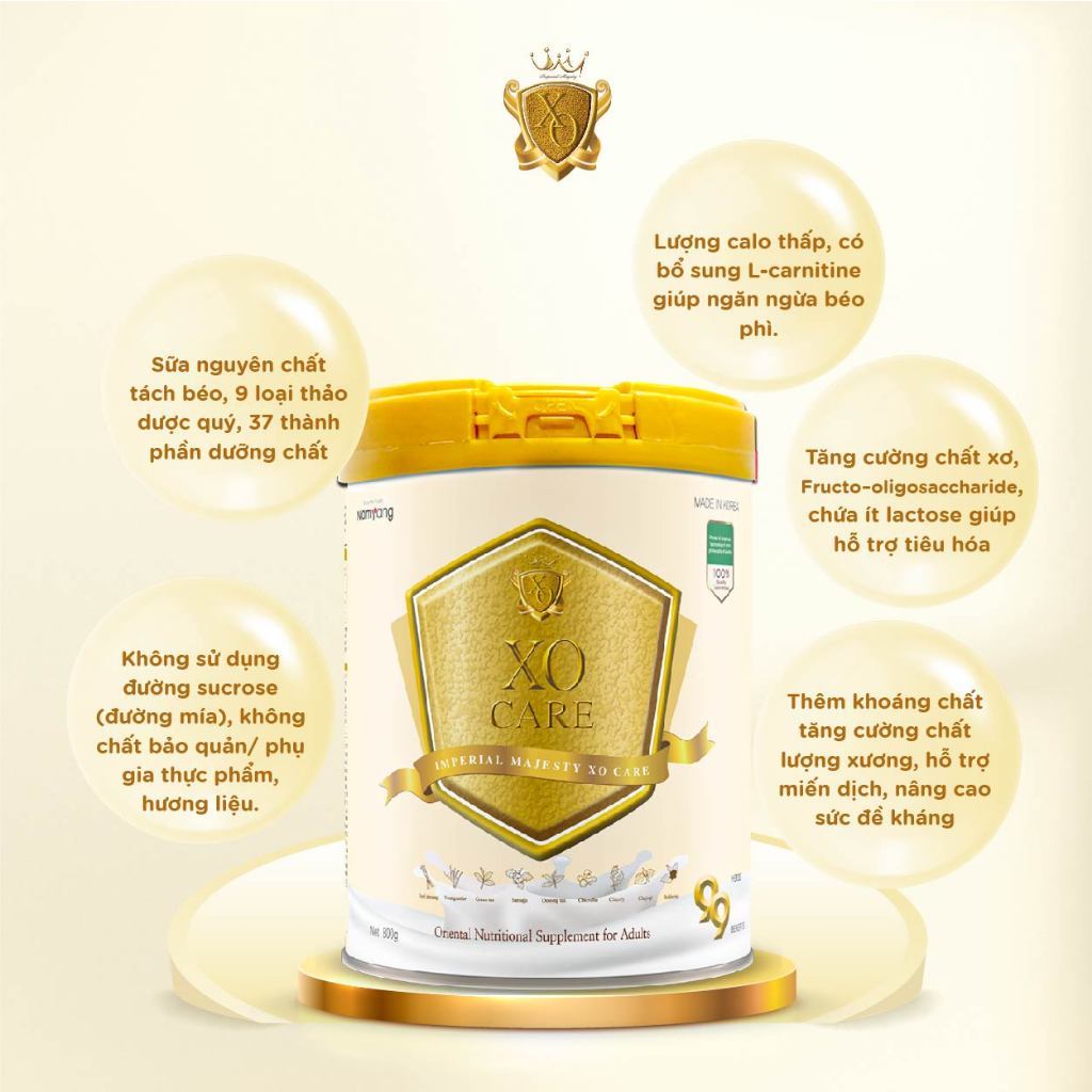 Ảnh Sữa cho người già Namyang Imperial Majesty XO Care 800g 1
