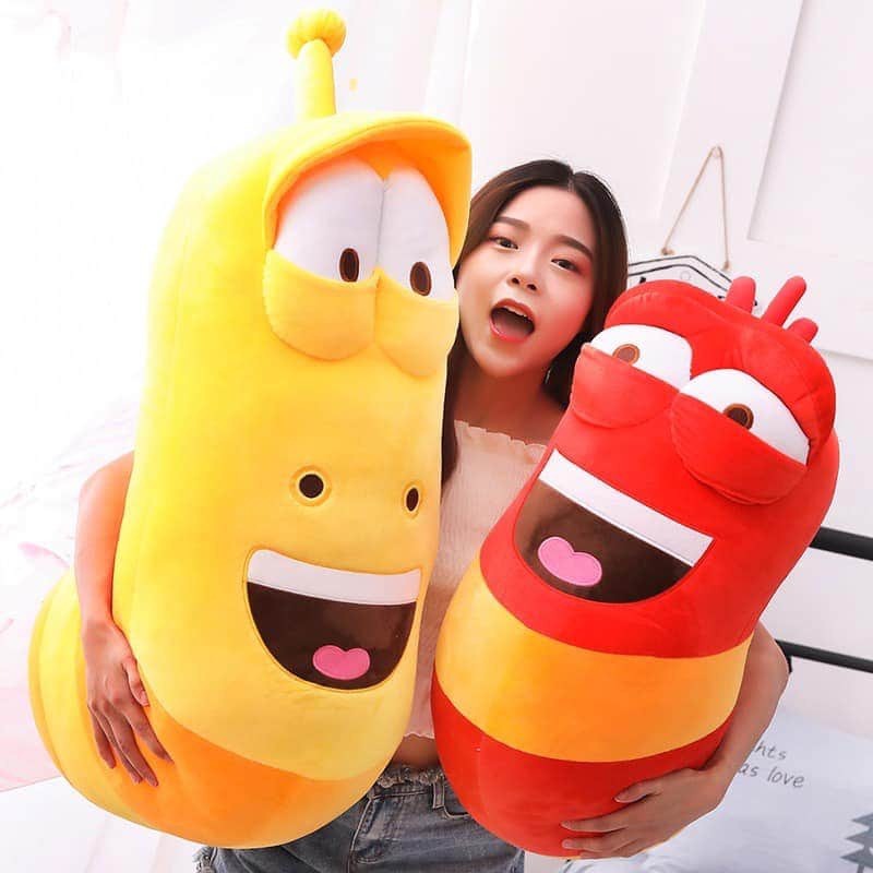 Gấu Bông Larva - Ấu Trùng Tình Nghịch, Thú Nhồi Bông Hoạt Hình BigSize ...