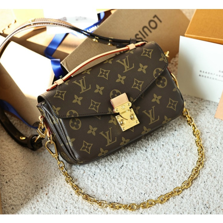 NEW BAG Tui hang hi u sang ch nh L.V POCHETTE METIS eo nhi u ki u sang mix d dang Fullbox chu n p Shopee Vi t Nam