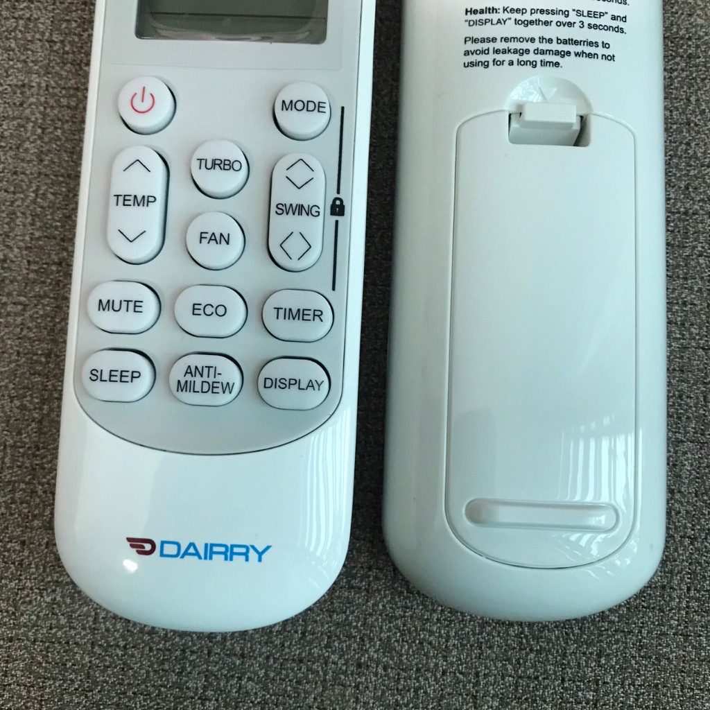 Điều khiển điều hòa máy lạnh Dairry thế hệ mới chính hãng - Tặng kèm pin !