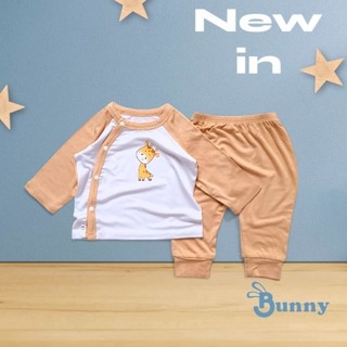 Bộ hè sơ sinh Bunny chất cotton lụa cao cấp cho bé 3-10kg