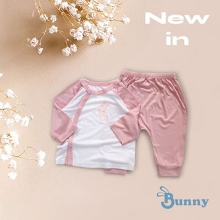 Bộ hè sơ sinh Bunny chất cotton lụa cao cấp cho bé 3-10kg