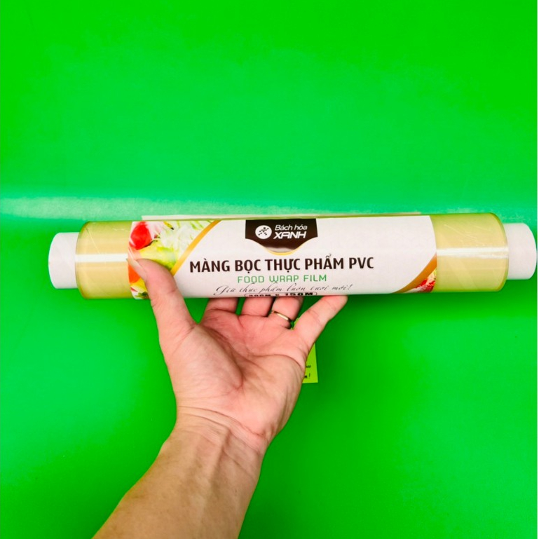 Màng bọc thực phẩm PVC BHX 30cm x 100 / 150Mét Dùng để bảo quản, bao ...