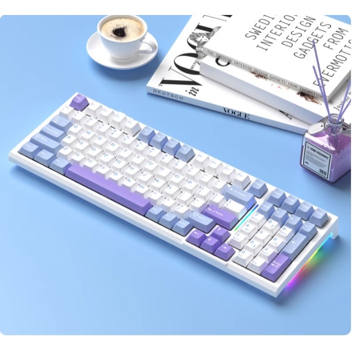Bàn Phím Cơ Royal Kludge RK R98 Led RGB/ Full Foam/ 3mode/ 7200mAh ...