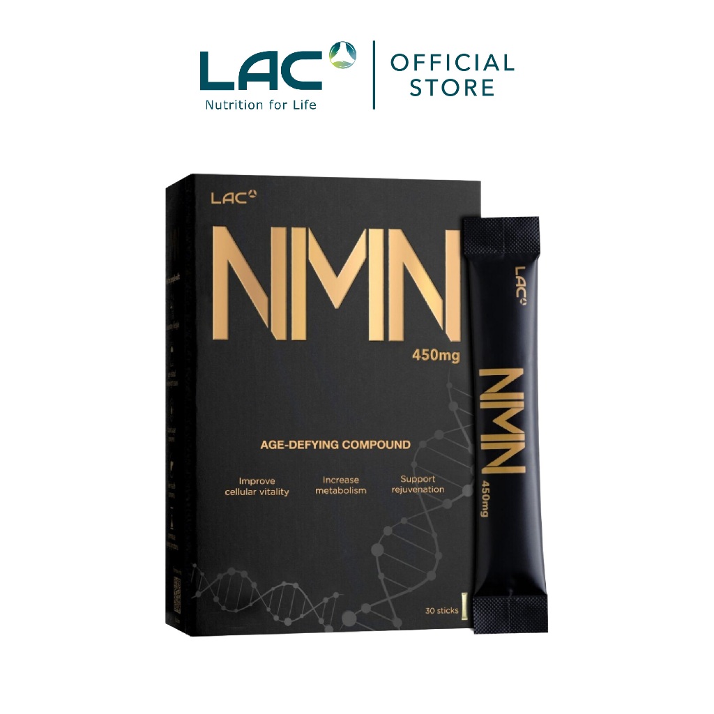 BỘT HÒA TAN TĂNG CƯỜNG NAD+ CHỐNG LÃO HÓA LAC NMN 450MG (1.5G x 30 GÓI ...