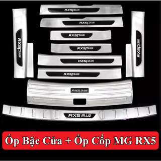 Ốp Bậc Cửa, Nẹp Bước Chân MG RX5 Đời 2023 , 2024 Chất Liệu Thép Không Gỉ Loại Dày