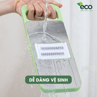 Bộ nạo rau củ quả 5 lưỡi dao ECO inox 304 không gỉ, đồ bào rau củ đa năng cao cấp tiện dụng nhà bếp