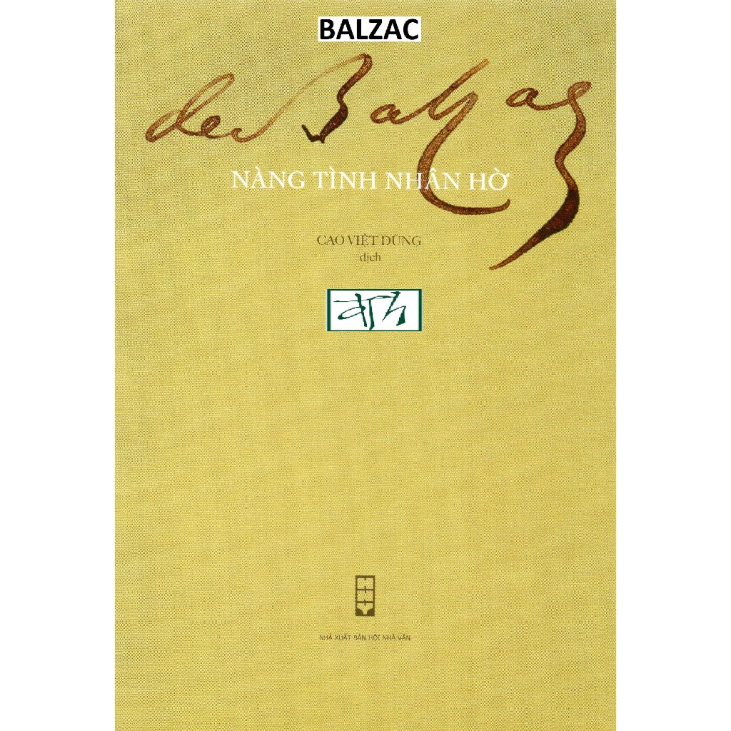 Sách Balzac - Nàng tình nhân hờ