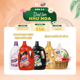 Combo 4 món: 2 Nước Giặt Xả 3,5kg + 2 Nước Giặt Xả 2kg HOMIE EXPERT