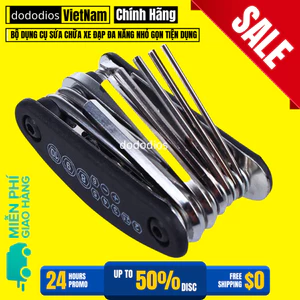 Bộ Lục Giác Đa Năng Sửa Xe Đạp Thể Thao - Hàng Chính Hãng Dododios