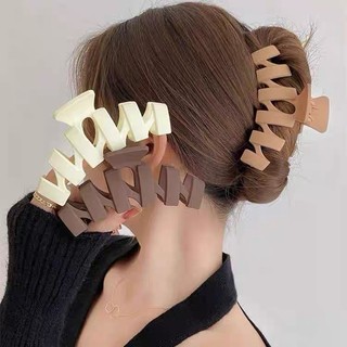 Kẹp Tóc, Kẹp Tóc Càng Cua Rào Hình Cá Mập Cỡ Lớn Dễ Phối Đồ Phong Cách Hàn Quốc Cho Nữ