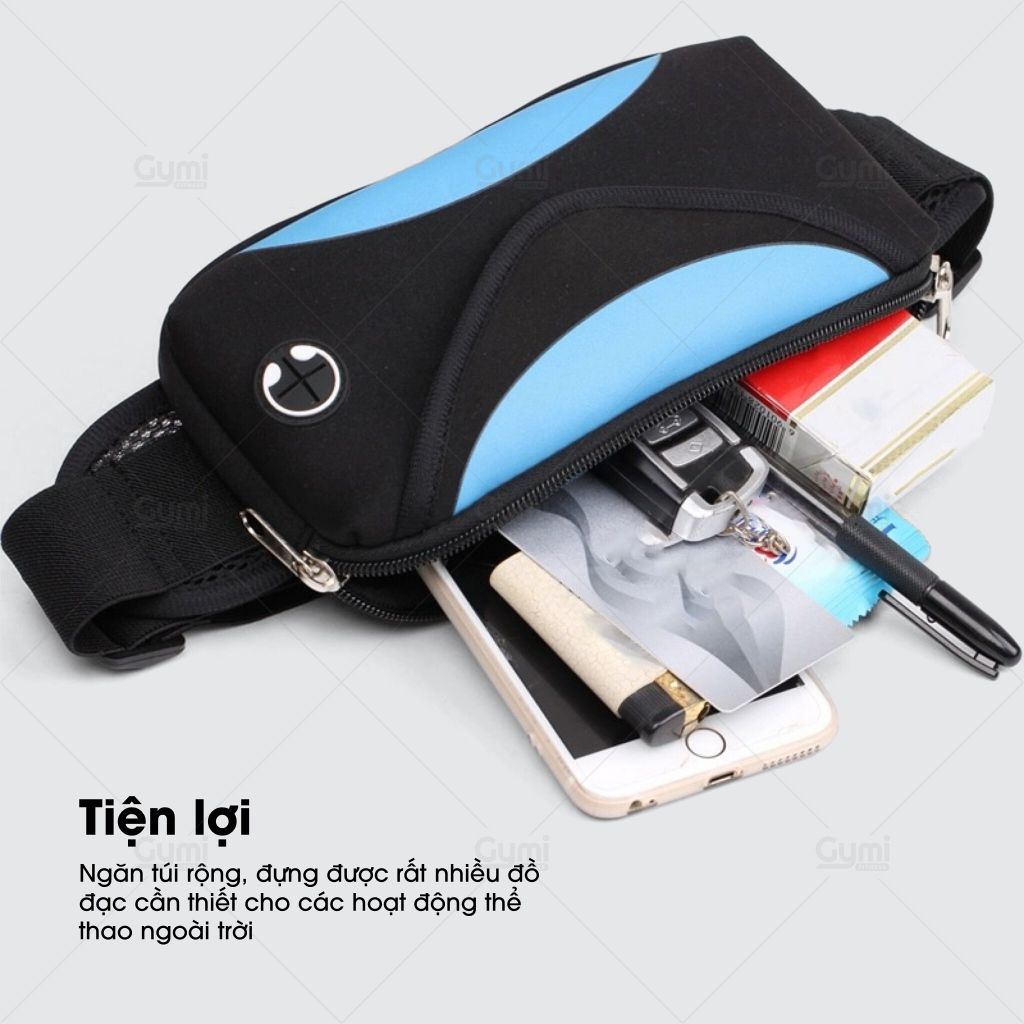Đai Chạy Bộ, Túi Đeo Hông Vuông, Chạy Bộ Đựng Điện Thoại Chống Nước - TĐE04 - TĐE04-Vuong