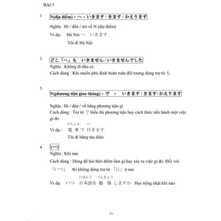 Sách - Combo 4 cuốn - từ vựng, ngũ pháp, kanji, kaiwa n5-2